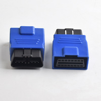 Cable de Extensión OBD2 de 16 Pines con Alimentación Completa, 12V 24V, Adaptador para Diagnóstico de Computadora a Bordo del Vehículo