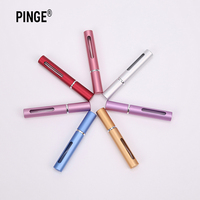 Lot de 5 flacons de parfum ronds et plats de luxe transparents de 10 ml, mini atomiseurs carrés rechargeables longue durée, mélange en vrac original