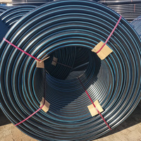 Système d'irrigation goutte-à-goutte automatique en PEHD durable DN560 DN630 DN710 PE80 PE100, résistant à la corrosion, tuyau d'arrosage automatique enroulable en plastique