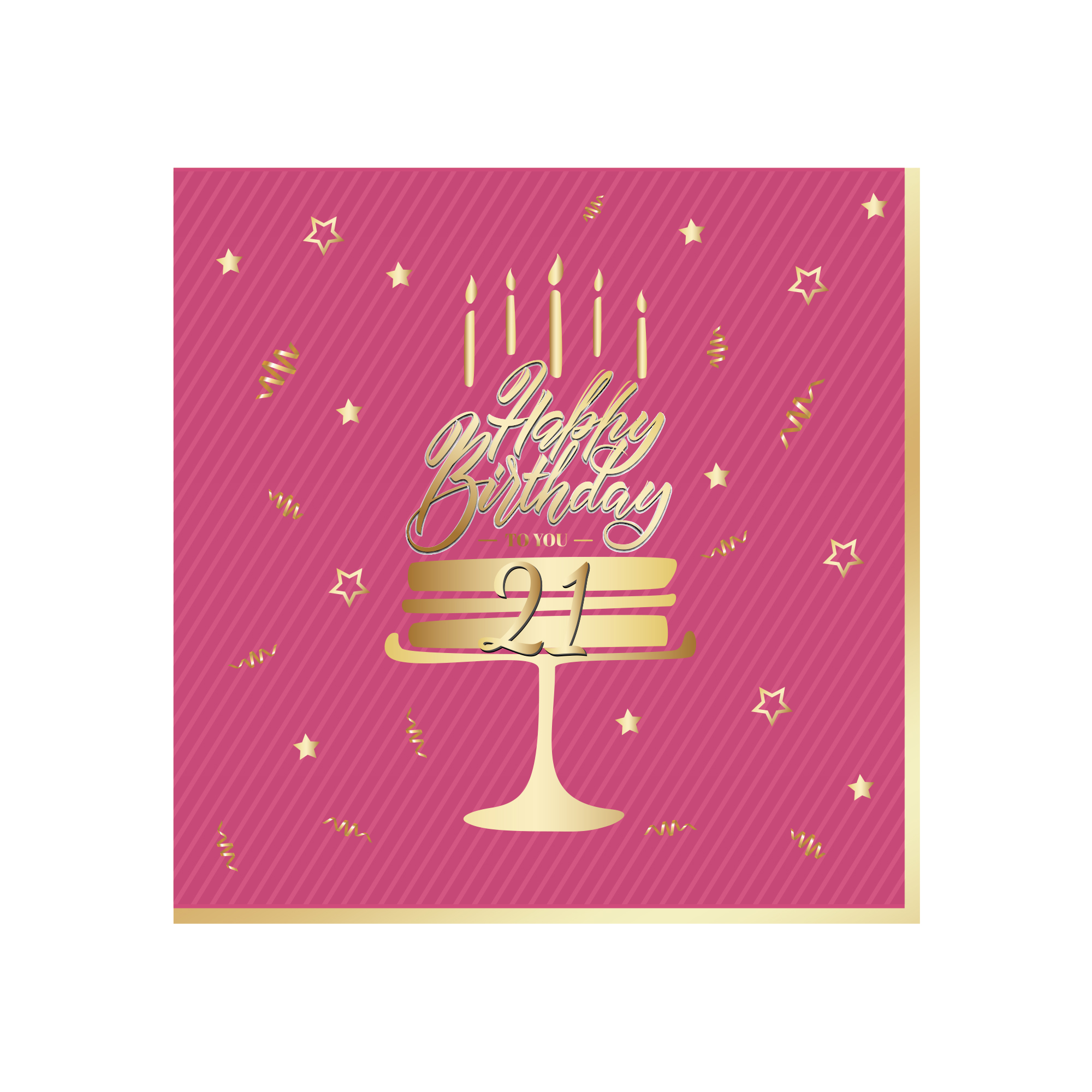 servilleta*33*33cm*16uds