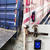Verrou GPS intelligent pour la sécurité des marchandises, suivi en temps réel et alerte de coupure de câble, système d'alarme avec accès au portail web pour camions/conteneurs