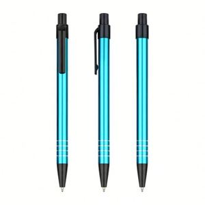 Bolígrafo de Gel Metálico Promocional, Delgado, Colorido, con Logotipo Personalizado, Tinta Negra de 0.5 mm, para Oficina/Escuela/Regalo, Venta Caliente - Product Image 2