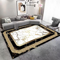 Vente en gros de tapis et moquettes de salon grands Tapis pour chambres modernes et bon marché Tapis de sol lavable et confortable