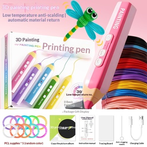 Stylo d'impression 3D en plastique personnalisé en usine, jouet de dessin pour enfants, stylo d'impression 3D - Product Image 2