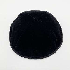 Terciopelo Negro Kippah Yarmulke Judío <span class=keywords><strong>Kipa</strong></span> Judaica Yamaka Kippa Yamakah Yarmulka <span class=keywords><strong>Sombrero</strong></span> Hombres o Niños Israel - Product Image 5