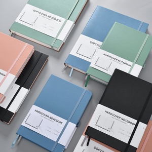 Agenda personnalisé avec logo gravé, couverture rigide, carnet de planification scolaire, cadeau, carnet en cuir PU, cahiers en papier A5, journal pour étudiants - Product Image 2