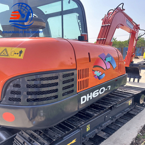 Doosan DH60-7 Crawler Excavator Sale <b>Used</b> Equipment High Condition Low Price 6 Ton Operating Weight Motor Engine Core Components - Product Image 5