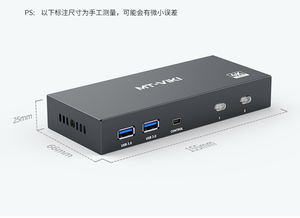 Commutateur KVM MT-VIKI 4K 2 ports DP et <span class=keywords><strong>HDMI</strong></span> - Product Image 2