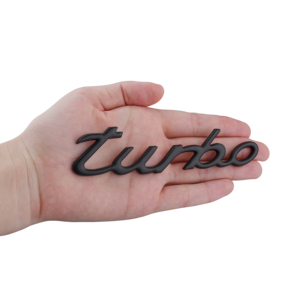 Logotipo de la marca Make You Own Turbo Car Emblem Professional Custom Car Sticker Badge Venta al por mayor Accesorios <span class=keywords><strong>para</strong></span> automóviles - Product Image 3