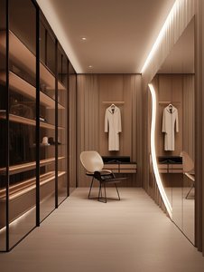 Vestiaire sur mesure minimaliste, espace <span class=keywords><strong>dressing</strong></span> optimisé, rangement sur mesure pour toute la <span class=keywords><strong>maison</strong></span> avec une esthétique moderne et élégante - Product Image 2