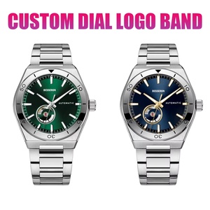 Reloj Mecánico Automático Miyota de Lujo para Hombre, Analógico, con Logotipo Personalizado, Luminoso, Cristal de Zafiro, Correa de Acero Inoxidable de 42 mm, 5 ATM - Product Image 2