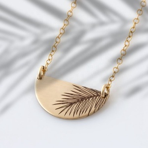 Trăng Lưỡi Liềm Và Trang Sức Ngôi Sao Nửa Vòng Tròn Cây Cọ - Product Image 2