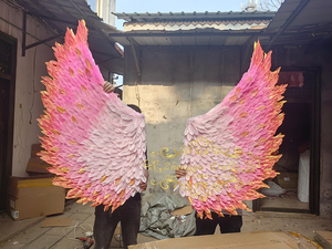 2024 nuova moda salone di bellezza rosa decorazione altalena <span class=keywords><strong>con</strong></span> <span class=keywords><strong>piume</strong></span> <span class=keywords><strong>ali</strong></span> d'angelo foto oggetti di scena <span class=keywords><strong>ali</strong></span> di <span class=keywords><strong>piume</strong></span> <span class=keywords><strong>con</strong></span> sedile - Product Image 3