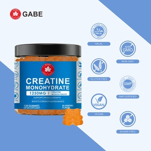 L'integratore di gommose monoidrato di creatina supporta la crescita muscolare per migliorare la resistenza per adulti-disponibile all'ingrosso OEM/ODM - Product Image 1