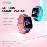 Reloj Inteligente Europe LT21Z 4G para Niños con GPS, WIFI, Videollamada, SOS, Resistente al Agua, Cámara, Localizador, Teléfono, Linterna