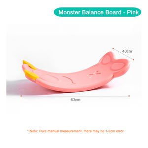 Jouets personnalisés en plastique, entraîneur incurvé, Wobble, <span class=keywords><strong>Surf</strong></span>, Yoga, stabilité, planche d'équilibre pour enfants, Fitness, vente en gros - Product Image 2