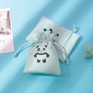 Bolsa de almacenamiento de terciopelo para joyería Yiwu, bolsa de regalo de papelería con cordón reciclable para artículos de joyería y papelería - Product Image 6