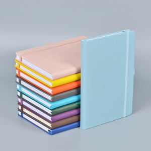 Nouveau carnet portable A5, 7 couleurs au choix, design avec sangle en cuir PU souple, 60 pages, léger, idéal pour la prise de notes en déplacement - Product Image 4
