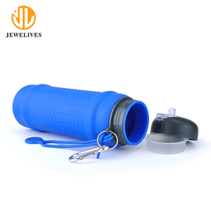Bouteille d'eau pliable en Silicone 600ML, <span class=keywords><strong>gourde</strong></span> avec rangement, pour Sports de plein air - Product Image 5