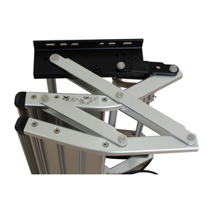 <span class=keywords><strong>Escalera</strong></span> de aleación de aluminio para caravana, doble paso plegable Manual con tiras de goma antideslizantes - Product Image 3