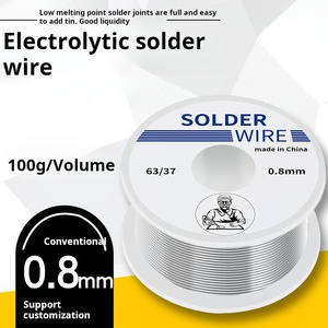 <span class=keywords><strong>Fil</strong></span> à souder en <span class=keywords><strong>étain</strong></span> 63/37 0,8 mm 50 g avec âme en colophane - Product Image 3
