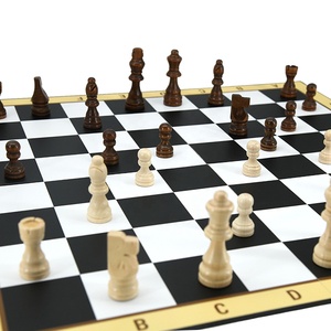 Jeu d'échecs de voyage Hicreate, plateau tactique magnétique pour le bureau, entraînement cérébral, puzzles logiques, papier/plastique/bois - Product Image 3