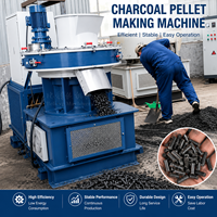 Machine à granulés de charbon de biomasse à matrice annulaire, presse à granulés de bois, pour la production de granulés de coton, usage agricole, en promotion