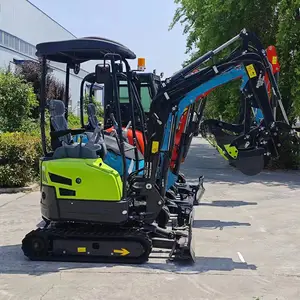 Schnelle Lieferung EPA CE Minibagger 1 Tonne 2 Tonnen Seitenschwenkbagger Kubota-Motor kleiner gebrauchter Minibagger zu verkaufen