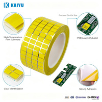 Yüksek Sıcaklık Barkod Etiketleri Isıya Dayanıklı PCB SMT Reflow Lehimleme Etiketleri Toptan KAIYU 15 Yıllık Fabrika
