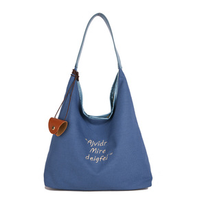 <b>Large</b> capacity <b>canvas</b> <b>bag</b> for women, new 2025 style, casual shoulder <b>bag</b>, underarm <b>bag</b>, versatile tote <b>bag</b> - Product Image 6