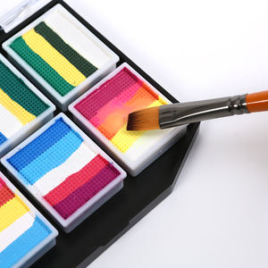 Pintura Corporal al por Mayor de Secado Rápido a Base de Agua, Pintura de Colores Arcoíris para Cosplay, Fiestas, <span class=keywords><strong>Dibujo</strong></span>, Lavable, para Cara y Cuerpo - Product Image 5