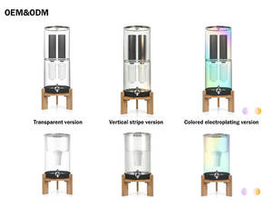Système de filtration d'<span class=keywords><strong>eau</strong></span> par gravité en verre, capacité de 14 L, distributeur d'<span class=keywords><strong>eau</strong></span> de comptoir, élimine le chlore résiduel pour la maison et le camping - Product Image 6