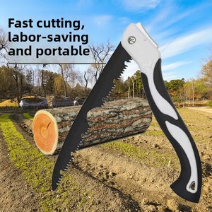 Scie à métaux pliante à dégagement rapide pour le travail du <span class=keywords><strong>bois</strong></span>, la coupe d'arbres et la débardage - Outil <span class=keywords><strong>de</strong></span> jardin - Product Image 1