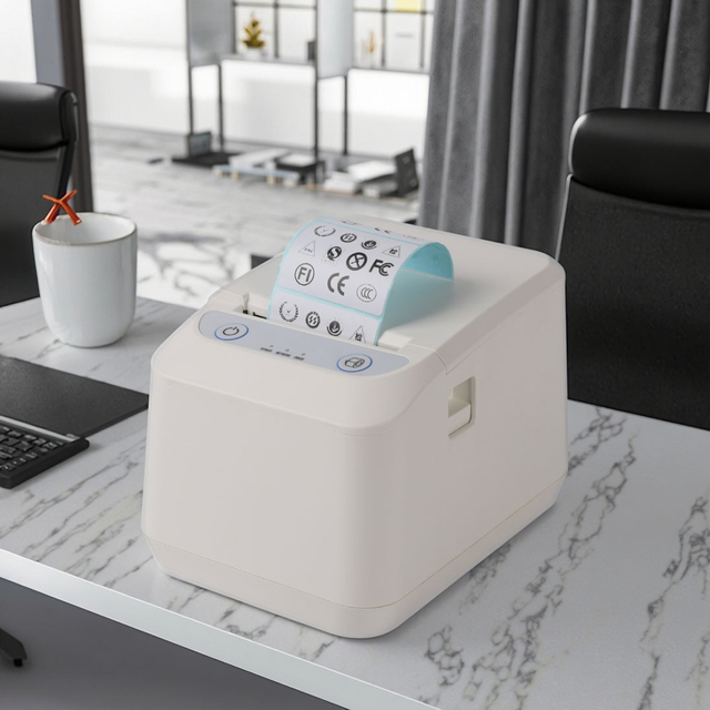 80mm Cloud Printing White Label and Receipt Thermal Printer with USB/LAN/WIFI/BT