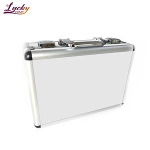 กระเป๋าเดินทางสามารถล็อคได้แบบพกพาทำจากอะลูมิเนียมแข็งเคสพิเศษสำหรับอุปกรณ์ควบคุมระยะไกลทำจากโฟมตัด - Product Image 4