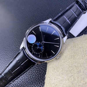 Reloj Mecánico Automático Clásico de Acero Inoxidable con Fase Lunar para Hombre, Casual y de Negocios, con Espejo de Zafiro, de Alta Calidad - Product Image 3