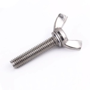 Tornillos de ala de acero inoxidable DIN 316 304 de alta calidad, tornillos de cabeza de mariposa, longitudes de 50mm, 80mm, M4 M5, M8, M10, M12, <span class=keywords><strong>M20</strong></span> - Product Image 5