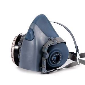 طلاء طلاء نصف وجه من هلام السيليكا قناع بالغاز مقاوم للأتربة مقاوم للغبار رش طلاء مضاد للغبار - Product Image 2