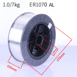 1.0mm 0.5KG AL ALSi ALMg Aws A5.10 Er1070 Er4043 Er5356 Fil de soudage en alliage d'aluminium/aluminium MIG - Product Image 3