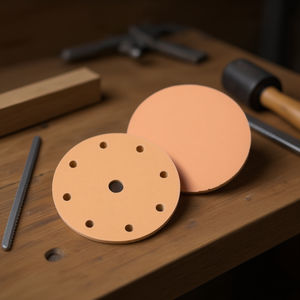 Disco de Lijado Autoadhesivo TTAKE, Grano 120, Abrasivo de Corindón con Sustrato de Fibra para Pulir Madera y Metal - Product Image 3