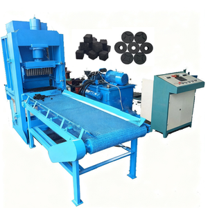 Máquinas de Carbón Comprimido, Máquina para Hacer Carbón de Aserrín de Coco, Línea de Producción de Briquetas de Carbón - Product Image 1