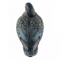 Leurre de canard réaliste en plastique de grande taille pour femme, leurres de canard gris