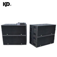 Subwoofer de scène professionnel passif SB-218 à double aimant néodyme de 18 pouces, 4 ohms, haut-parleur extérieur avec diaphragme en alliage de titane
