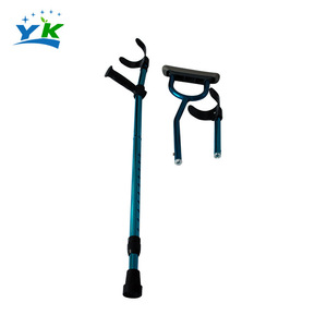 Muleta de codo plegable telescópica portátil para senderismo y caminatas al aire libre, ayuda para personas mayores y adultos con discapacidad - Product Image 4