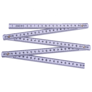 Règle pliante multifonctionnelle de haute qualité pour le chantier, outils de mesure pédagogiques, personnalisable en bois et plastique - Product Image 5