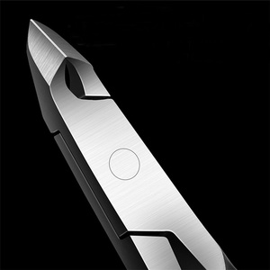 WELLFLYER-Pince à cuticules en acier inoxydable personnalisée pour enlever les peaux mortes, outil pour ongles incarnés épais, CN-342 - Product Image 5
