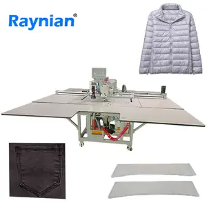 Raynian-1390laser Cutting Sewing Machine Automatic Template Electronic Stainless Steel Industrial Sewing Machine Motor 650