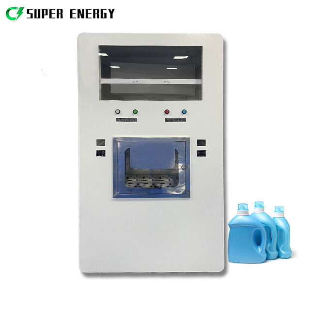 Super Energy 24 Hours Unattended Liquid Vending Machine Precise Quantitative Outflow Coin Bill Card QR Code Self Service Iron