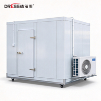 Chambre froide mobile prête à l'emploi, conteneur réfrigéré, taille personnalisable, de -35°C à +20°C, avec compresseur Copeland de 3 CV
