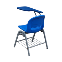 Chaise de salle de formation de bureau haut de gamme avec coussin chaise de conférence pliante en plastique de Design moderne pour la formation des activistes